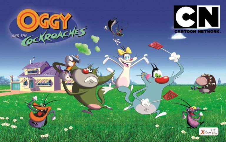 oggy and cockroaches cartoon