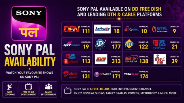 SONY PAL - New Hindi Entertainment Channel Launched by Sony Pictures Networks India