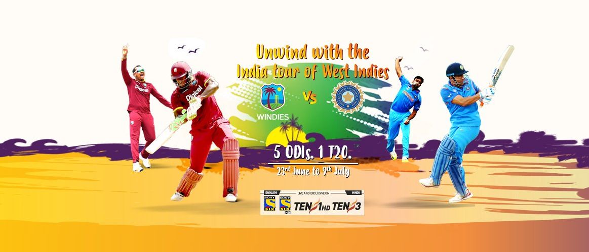 India Vs West Indies 2017 Odi Matches Live Coverage Available At Sony Six