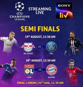 UEFA Semi Finals Live Streaming