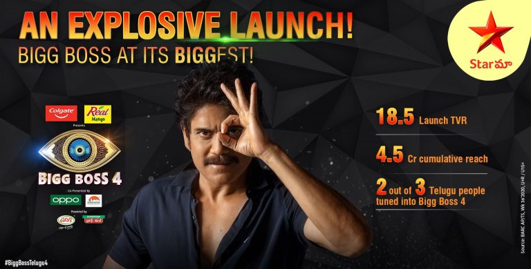 BiggBossTelugu4 TRP