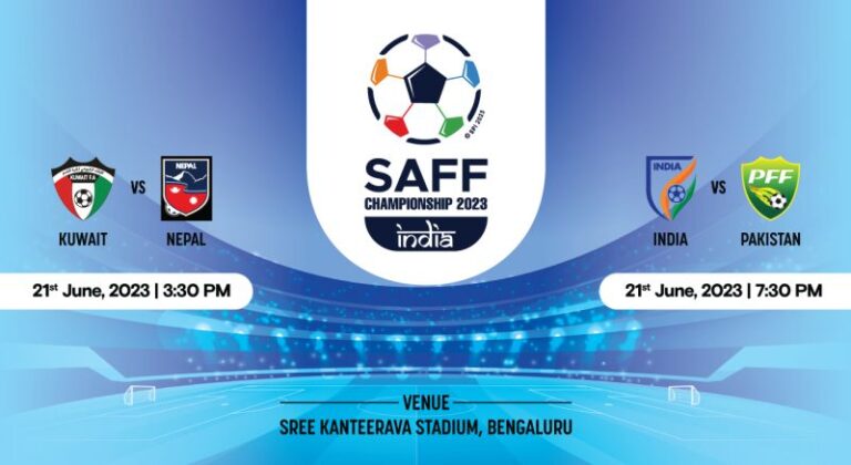 SAFF Championships India VS Pakistan Live