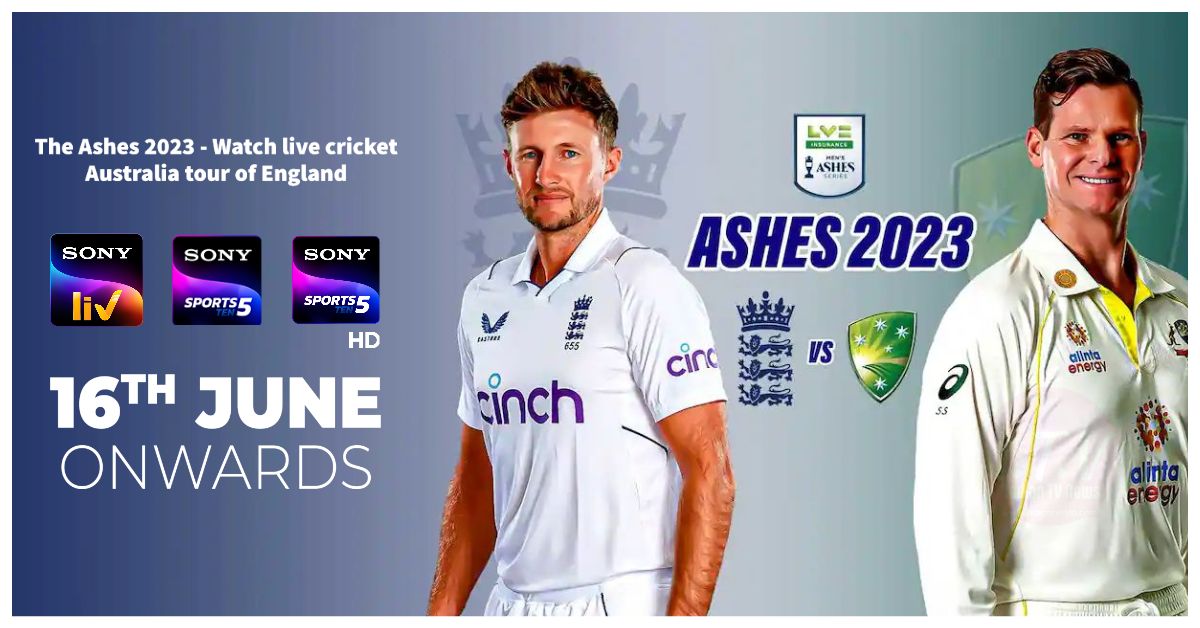 The Ashes 2023 Schedule, Venues, Team Squad , Live Telecast Television