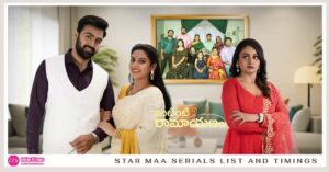 Star Maa Serials List With Timings