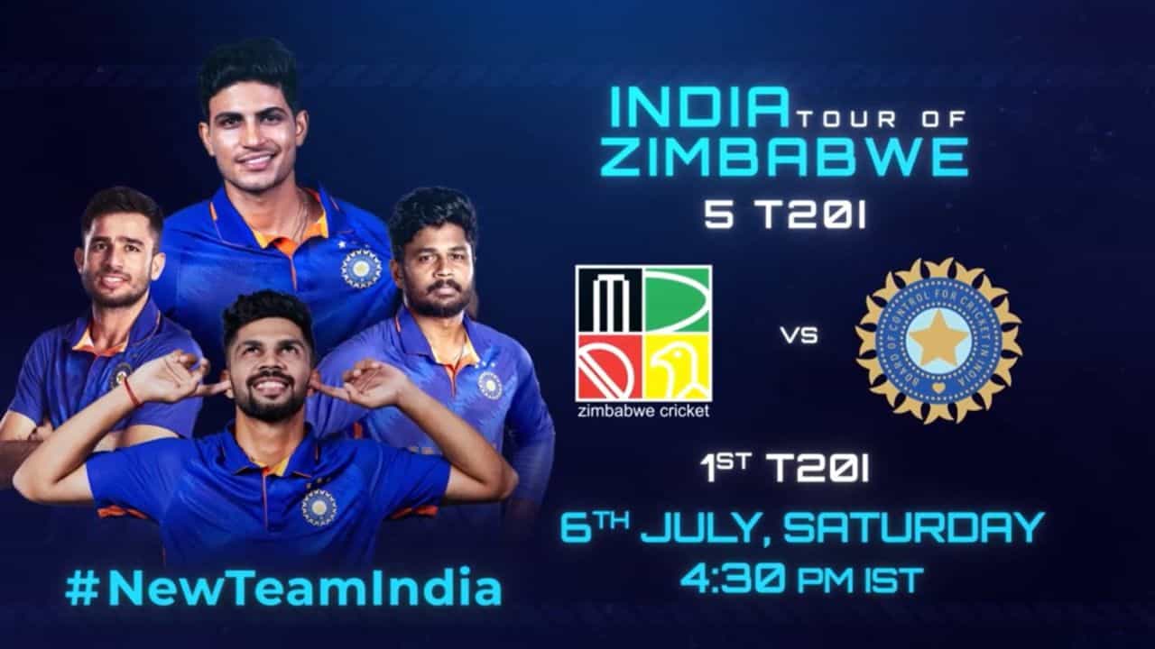 India Vs Zimbabwe T20I Series Telecast