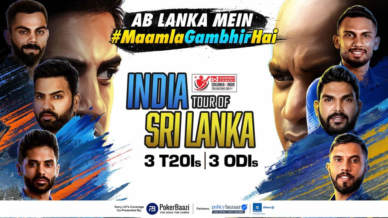 Watch India vs Sri Lanka Cricket Live