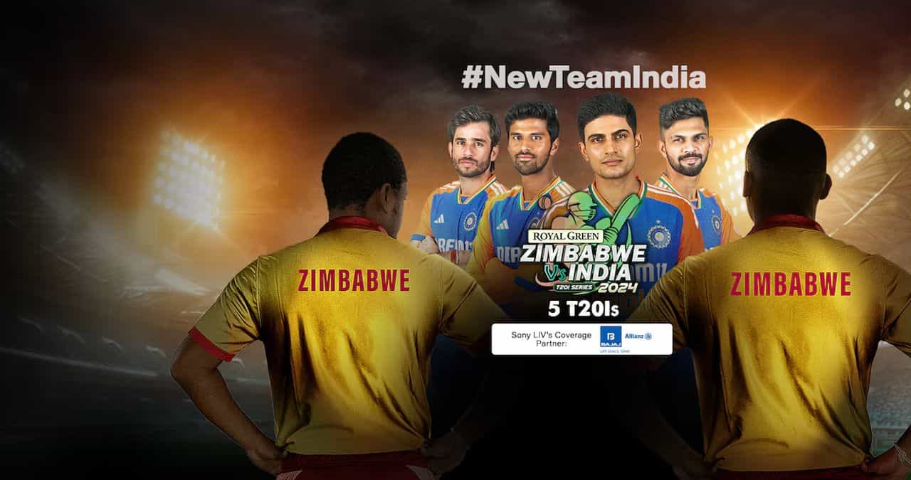 Where To Watch India Tour of Zimbabwe