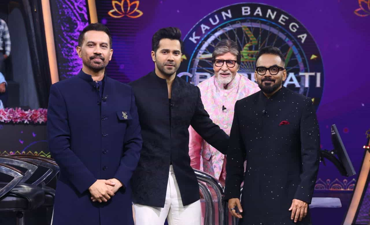 KBC Varun Dhawan & Director Raj & DK