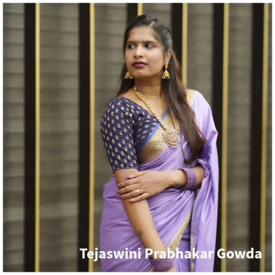 Actress Tejaswini Prabhakar Gowda