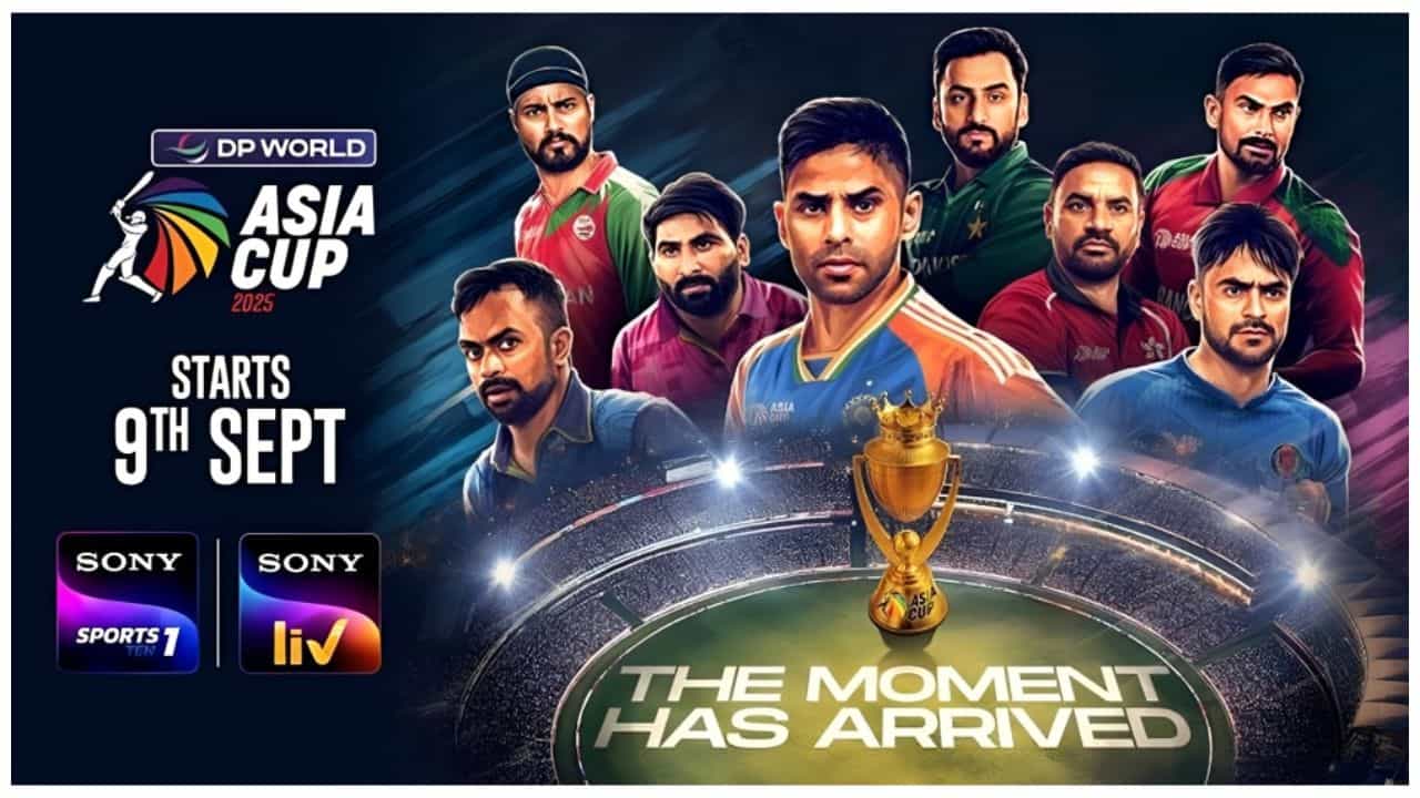 Asia Cup 2025 Broadcasters