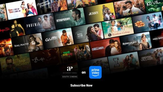 Prime Video Launches AP International South Cinema