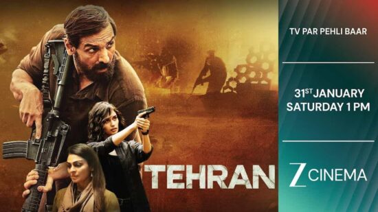 Tehran Movie Television Premier on Zee Cinema