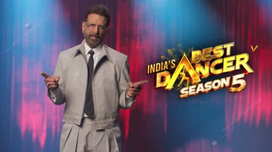 Jaaved Jaaferi as a judge on India’s Best Dancer Season 5