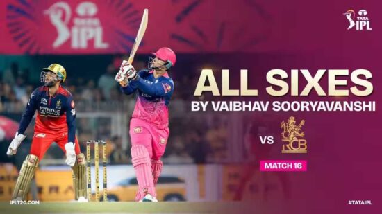 Vaibhav Suryavanshi Against RCB