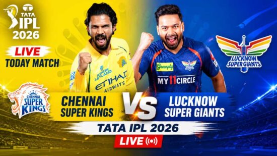CSK Vs LSG , IPL Today Match Live