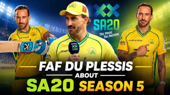 Faf du Plessis About SA20 Season 5