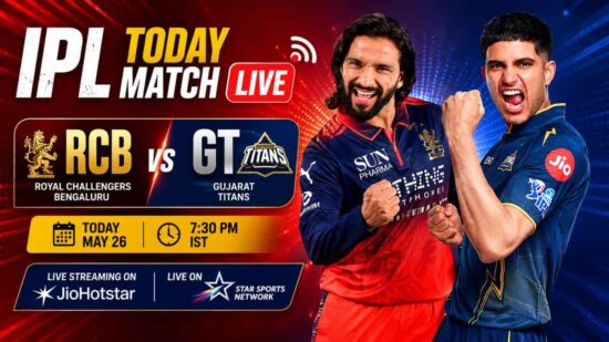 IPL Today Live RCB Vs GT