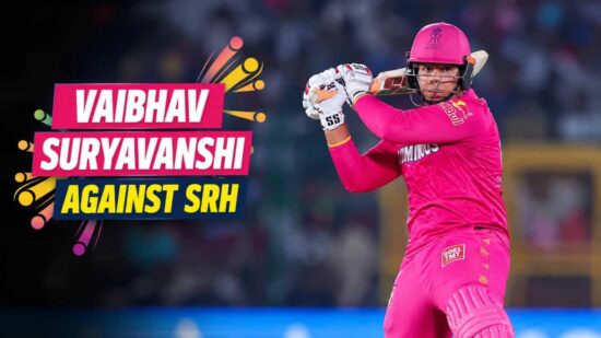 Vaibhav Suryavanshi Against SRH