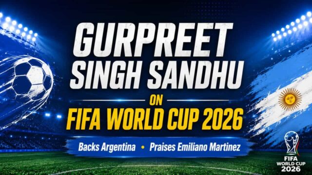 Gurpreet Singh Sandhu Opens Up on Goalkeeping Pressure, Mental Strength and World Cup Prediction Gurpreet Singh Sandhu Opens Up on Goalkeeping Pressure, Mental Strength and World Cup Prediction