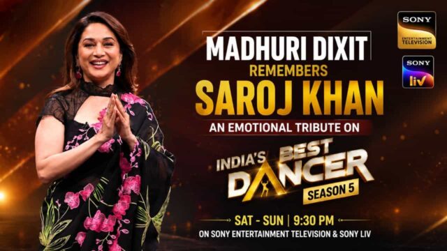 Madhuri Dixit Remembers Saroj Khan on India’s Best Dancer Season 5