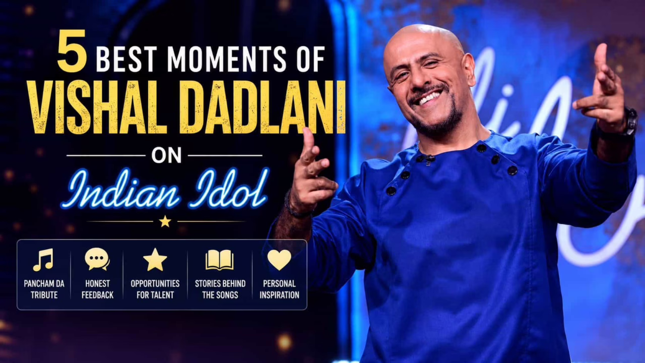5 Best Moments of Vishal Dadlani on Indian Idol