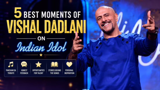 5 Best Moments of Vishal Dadlani on Indian Idol