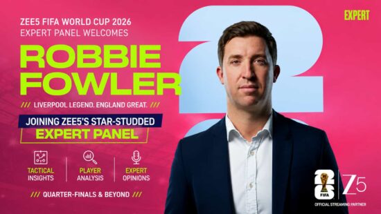 Liverpool Legend Robbie Fowler Joins ZEE5's FIFA World Cup 2026 Expert Panel Ahead of the Quarter-finals Liverpool Legend Robbie Fowler Joins ZEE5's FIFA World Cup 2026 Expert Panel Ahead of the Quarter-finals