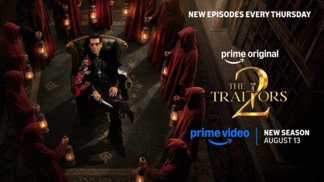 Prime Video announces the global premiere of The Traitors Season 2 hosted by Karan Johar.