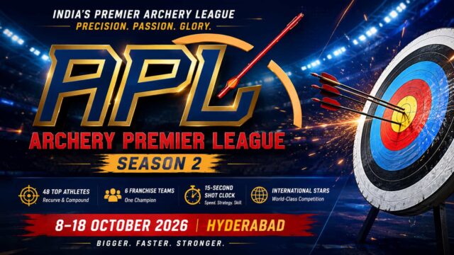 Olympic Medallist Casey Kaufhold to Make APL Debut as 12 International Stars Join Archery Premier League Season 2