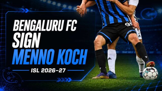 Bengaluru FC Sign Dutch Defender Menno Koch Ahead of 2026–27 ISL Season Bengaluru FC Sign Dutch Defender Menno Koch Ahead of 2026–27 ISL Season
