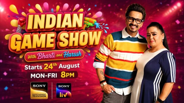 Indian Game Show with Bharti and Harssh Premieres on Sony Entertainment Television from 24 August – Telecast Time, Hosts and Format Indian Game Show with Bharti and Harssh Premieres on Sony Entertainment Television from 24 August – Telecast Time, Hosts and Format