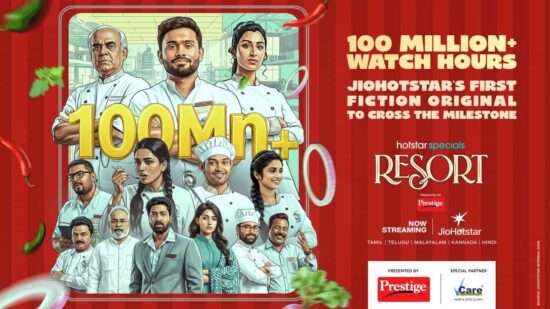 JioHotstar Tamil Original Resort Crosses 100 Million Watch Hours, Sets New Platform Benchmark