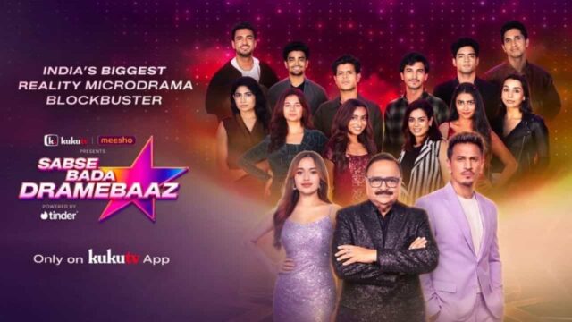 Sabse Bada Dramebaaz on Kuku TV - India’s First Acting Reality Microdrama Grand Finale on 15 August