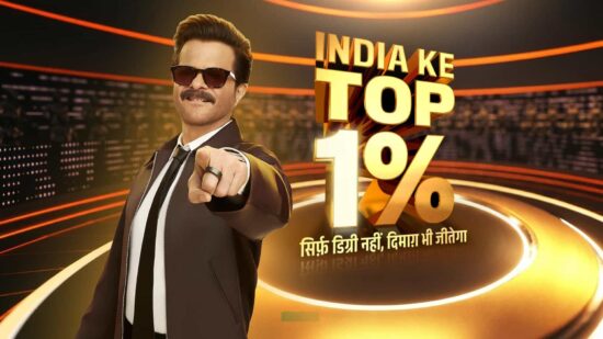 India Ke Top 1% with Anil Kapoor to Premiere on Star Plus and JioHotstar from 5 September 2026 India Ke Top 1% with Anil Kapoor to Premiere on Star Plus and JioHotstar from 5 September 2026