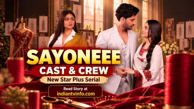 Sayoneee Star Plus Serial Cast and Crew